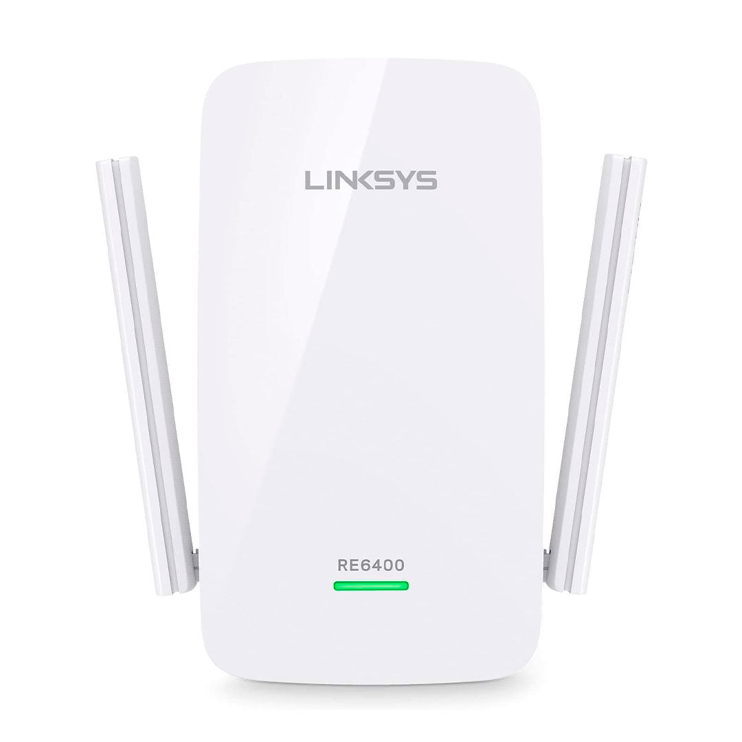 LINKSYS RE6400 Repetidor amplificador de WIFI AC1200 Doble Banda 2,5GHz y 5GHz