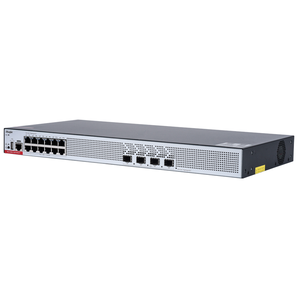 RUIJIE REYEE RG-CS83-12GT4XS-P Switch 12 Puertos Gb PoE+ 4Uplinks 10G SFP+ L3