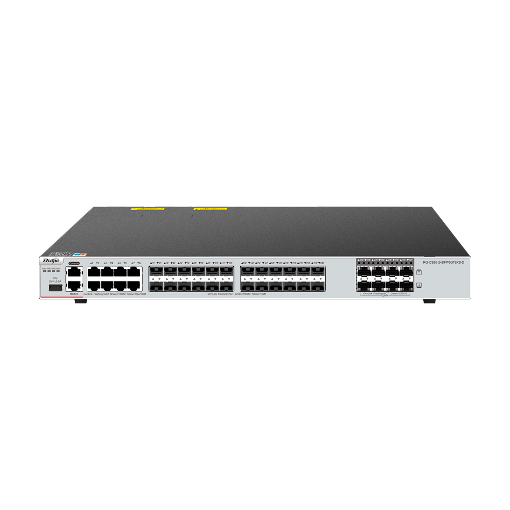 RUIJIE REYEE RG-CS85-24GT8XS-D Switch 24 Puertos Gb RJ45 8Uplinks 10G L3
