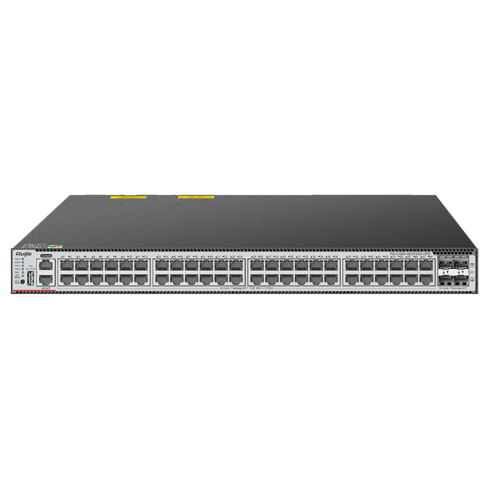 RUIJIE REYEE RG-CS85-48GT4XS-HPD Switch 48 Puertos Gb PoE++ 4Uplinks 10G L3