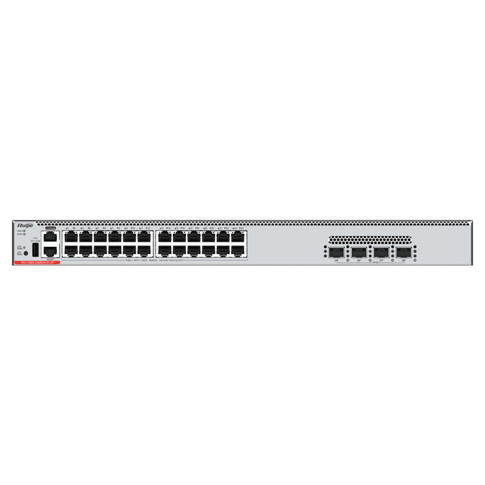 RUIJIE REYEE RG-CS86-24MG4VS-UP Switch 24 Puertos Multi-Gigabit PoE+ Uplinks 10G