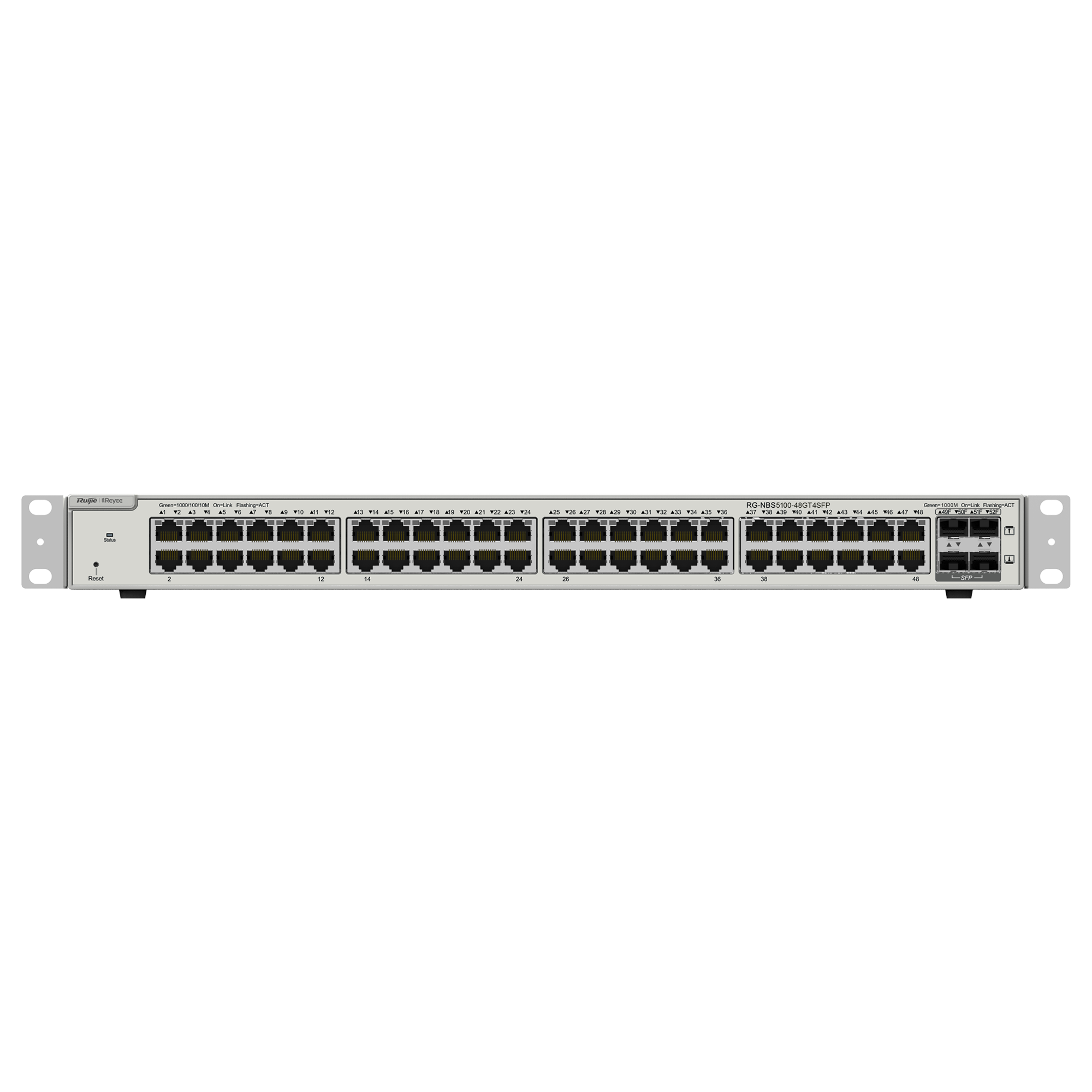 RUIJIE REYEE RG-NBS5100-48GT4SFP Switch 52 Puertos Gb 4SFP 10G L3 Cloud