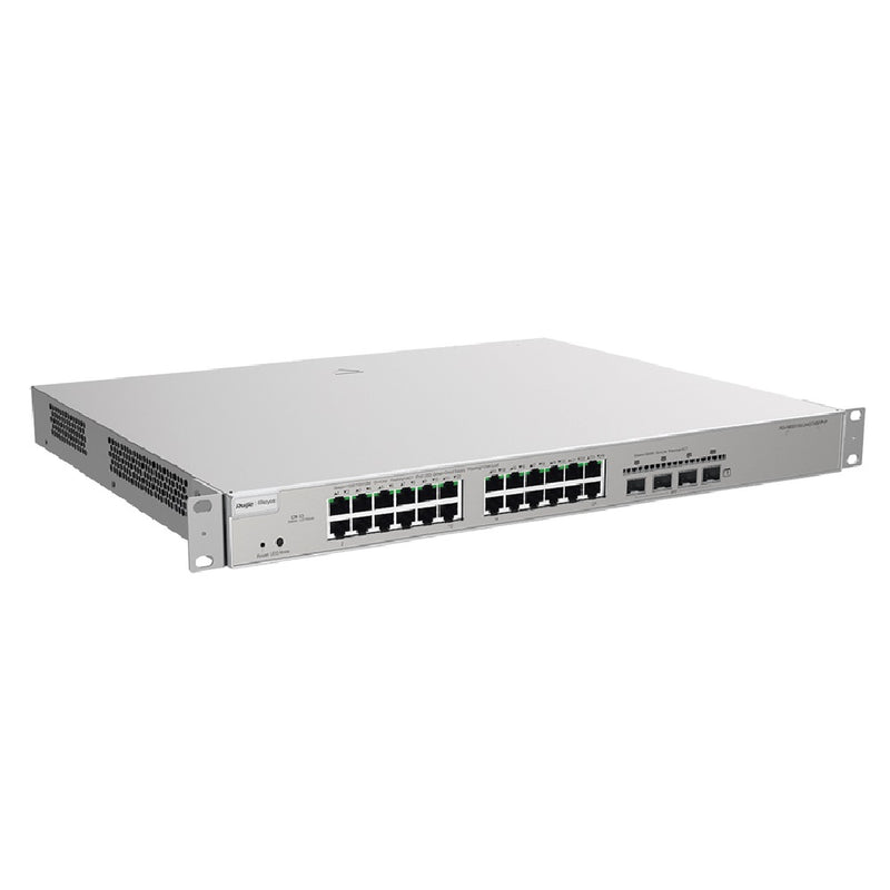 RUIJIE RG-NBS5200-24GT4XS-P Switch 24 puertos POE Gigabit y 4SFP 10Gb 370w capa 3 gestión en nube free