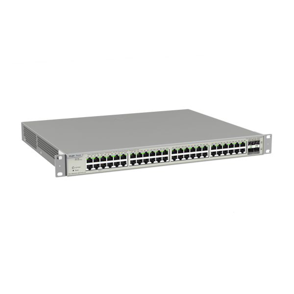 RUIJIE RG-NBS5200-48GT4XS-UP Switch 48 Gigabit POE ports and 4 SFP ports layer 3 cloud management free