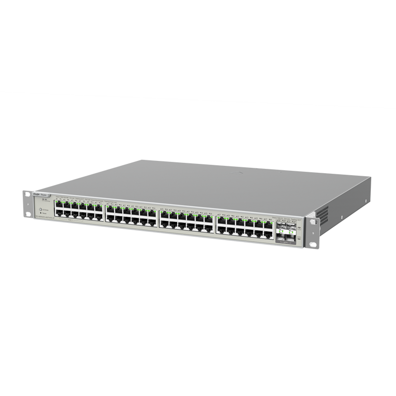 RUIJIE RG-NBS5200-48GT4XS-UP Switch 48 Gigabit POE ports and 4 SFP ports layer 3 cloud management free