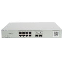 RUIJIE RG-NBS5300-8MG2XS-UP WIFI 6 multigigabit switch 8 POE / POE + / POE ++ ports and 2 SFP + 370w layer 3 cloud management