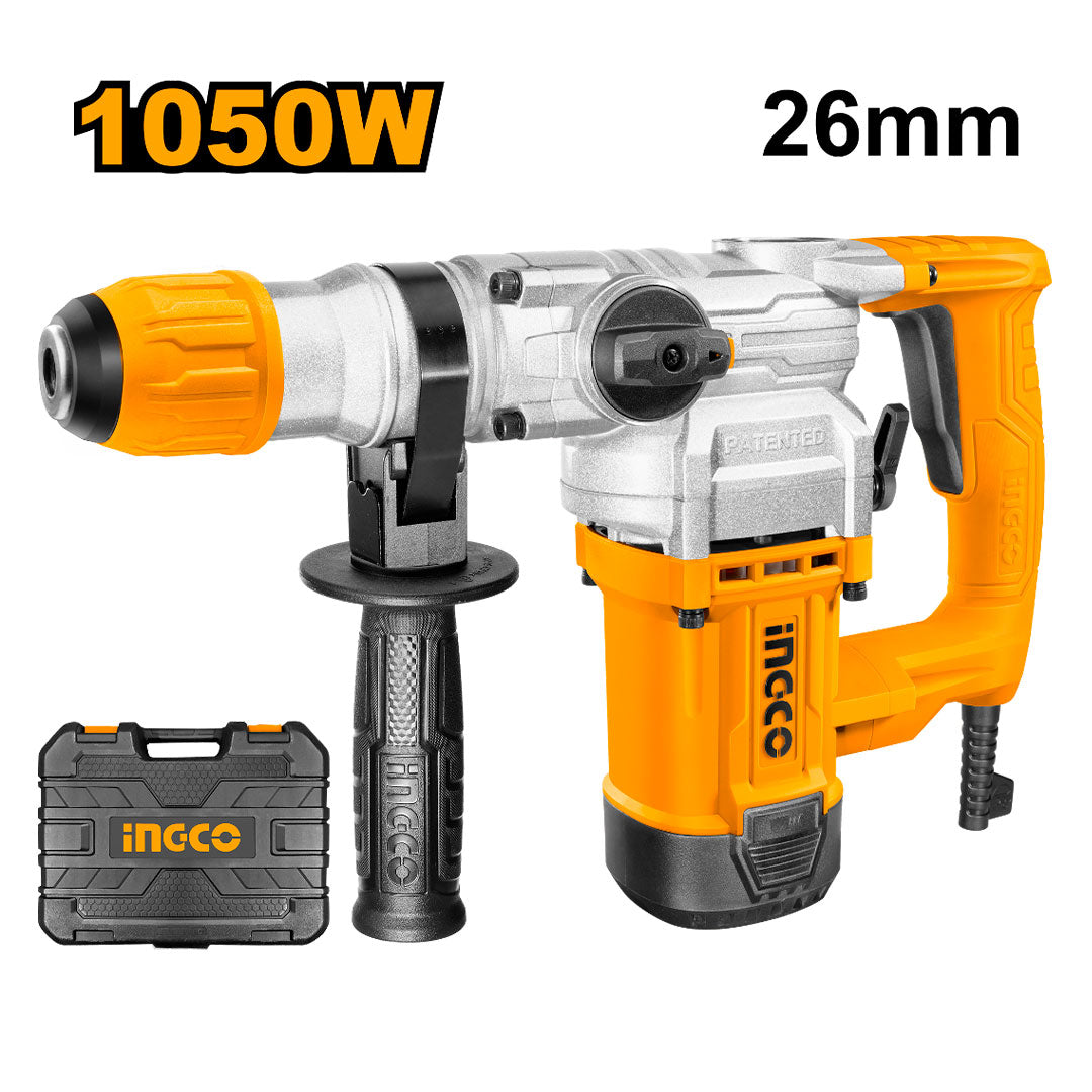 INGCO RH10506 Rotomartillo 1050w 4.5J (SDS PLUS)