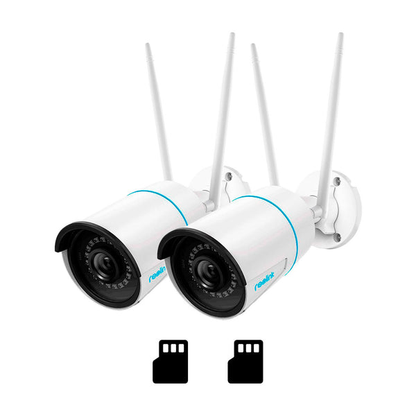 REOLINK RLC-510WA 3K 2-PACK 256GB Camara de seguridad WIFI