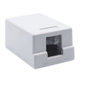 SATRA 111010101 Caixa de junção Rosette 1 porta