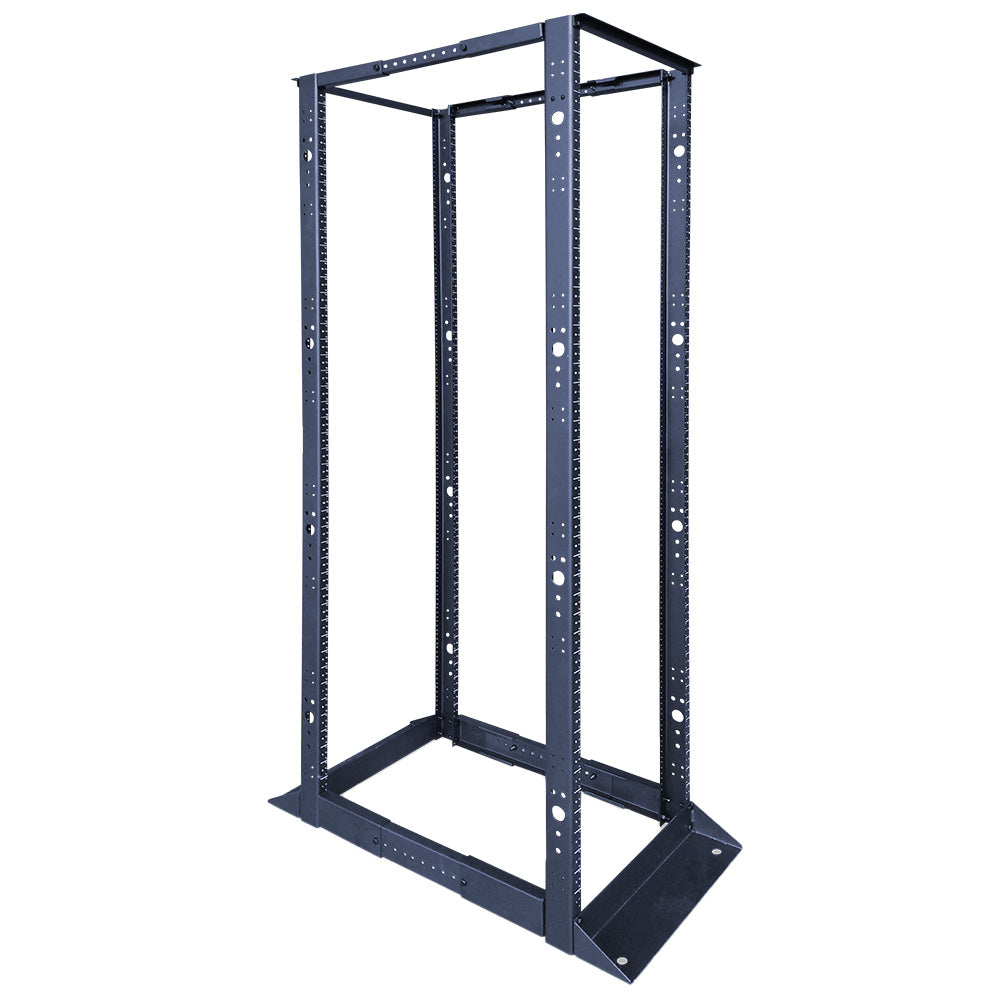 QUEST RP-4623 Rack de Piso 45-RU 2.10mts EIA-19" 850 Kgs. 4 Columnas Profundidad Regulable