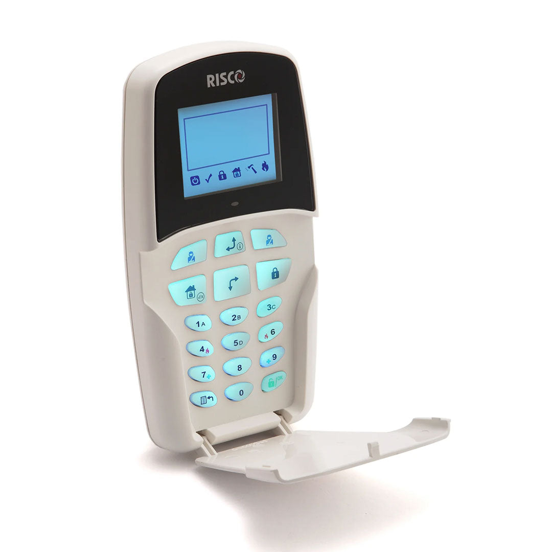 RISCO RP432KP0000A Teclado LCD para panel LightSYS