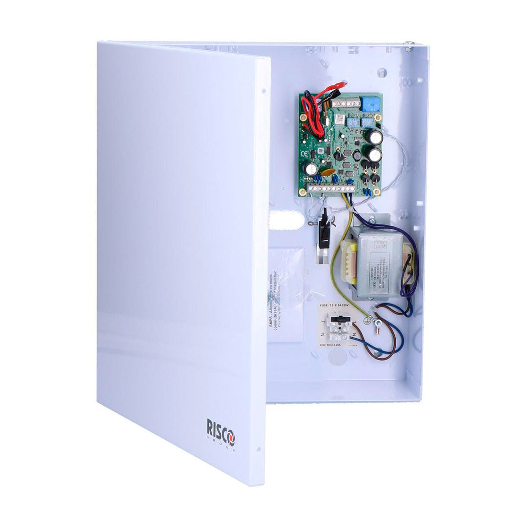 RISCO RP512BM2100A Gabinete para panel PROSYSPLUS incluye fuente 14.4VDC/3Amp