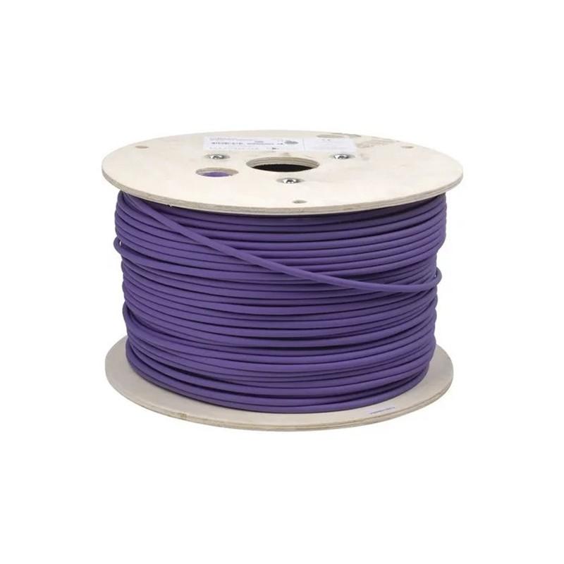 SIEMON 9N6J4-A5 Cable F/FTP Sólido 4P Cat 6A 23AWG LSFROH 305Mts Violeta