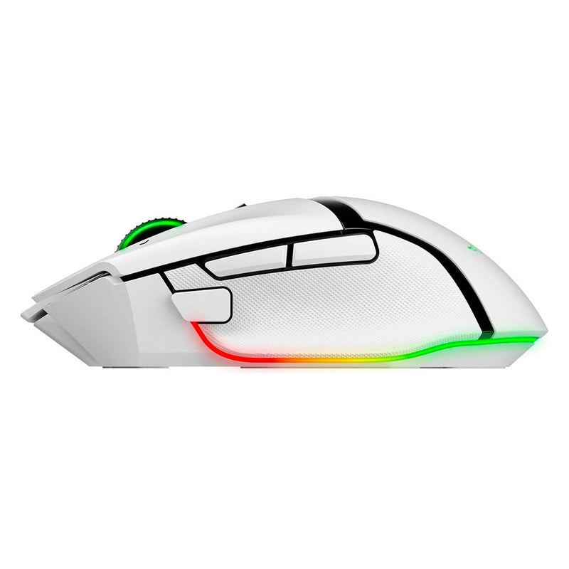 RAZER Basilisk V3 Pro Mouse Gamer RGB BT 210h 35K DPI Blanco