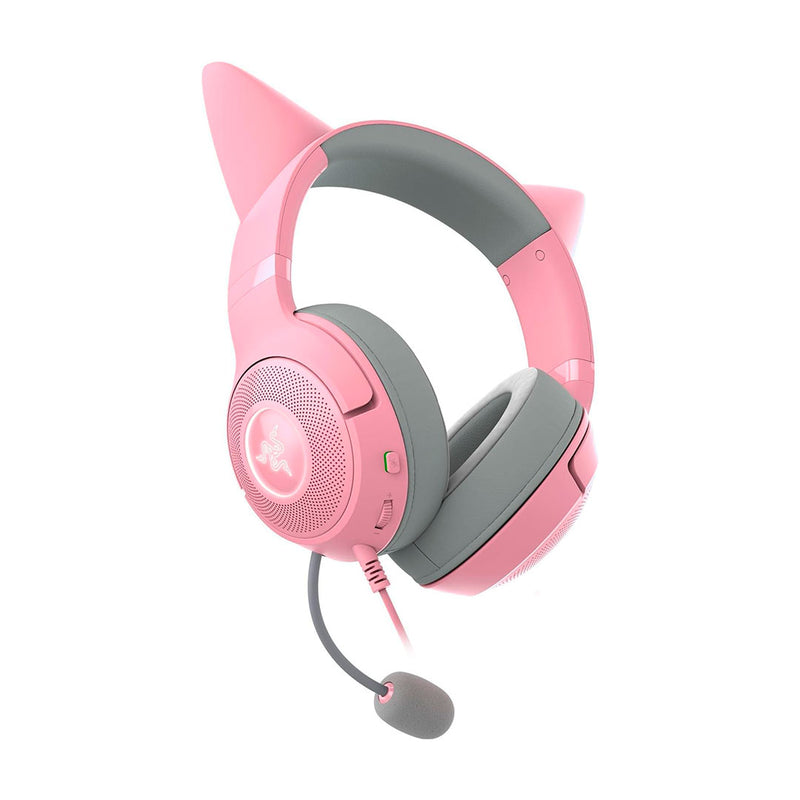 RAZER Kraken Kitty V2 Audifono 7.1 Bluetooth RGB 40h Quartz