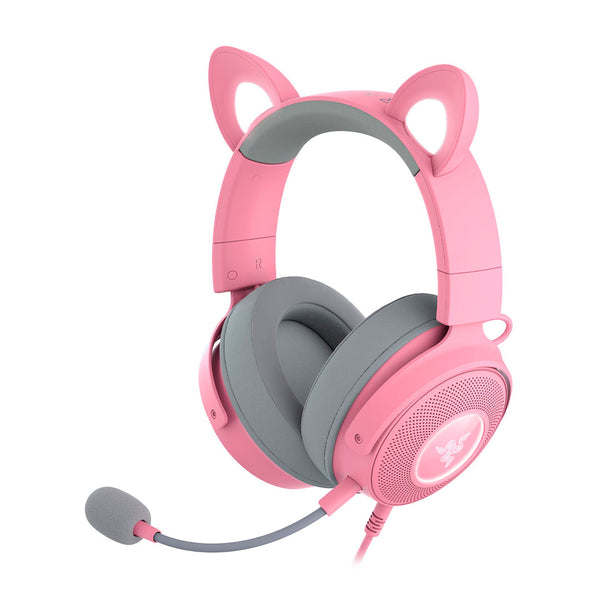 RAZER Kraken Kitty V2 Audifono 7.1 Bluetooth RGB 40h Quartz