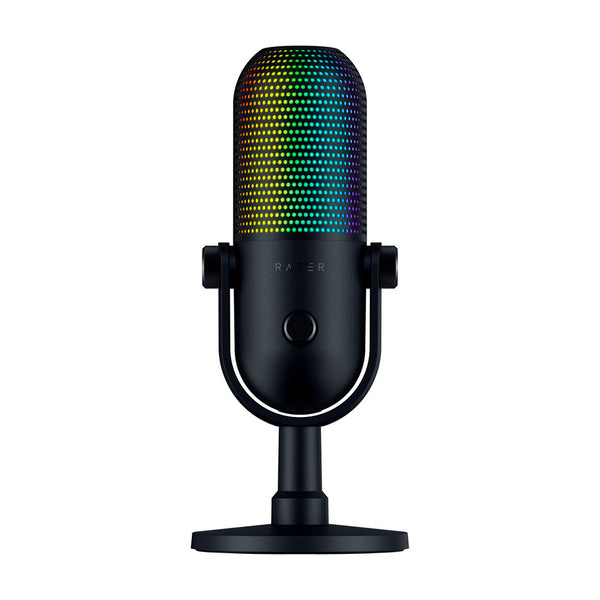 RAZER Seiren V3 Chroma Microfono RGB Tactil USB Color Negro