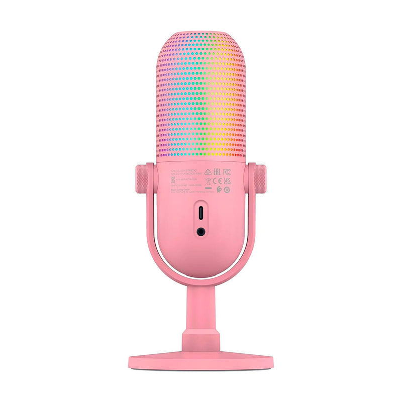 RAZER Seiren V3 Chroma Microfono RGB Tactil USB Color Quartz