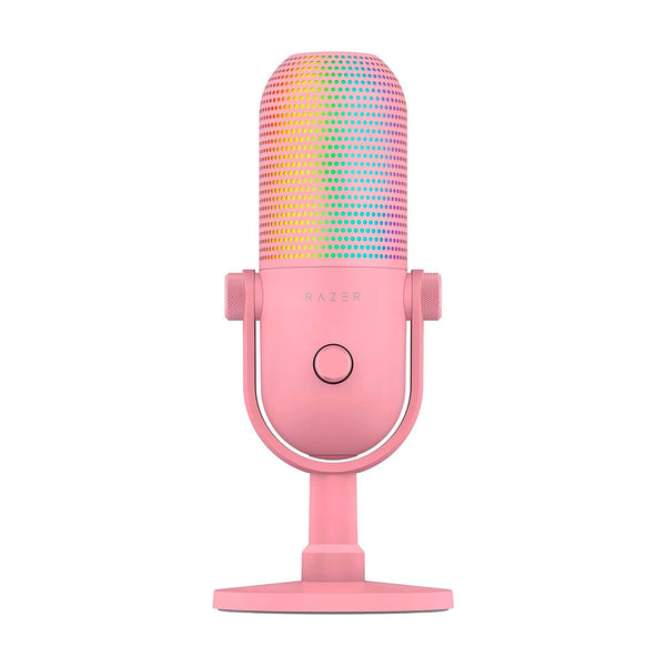 RAZER Seiren V3 Chroma Microfono RGB Tactil USB Color Quartz