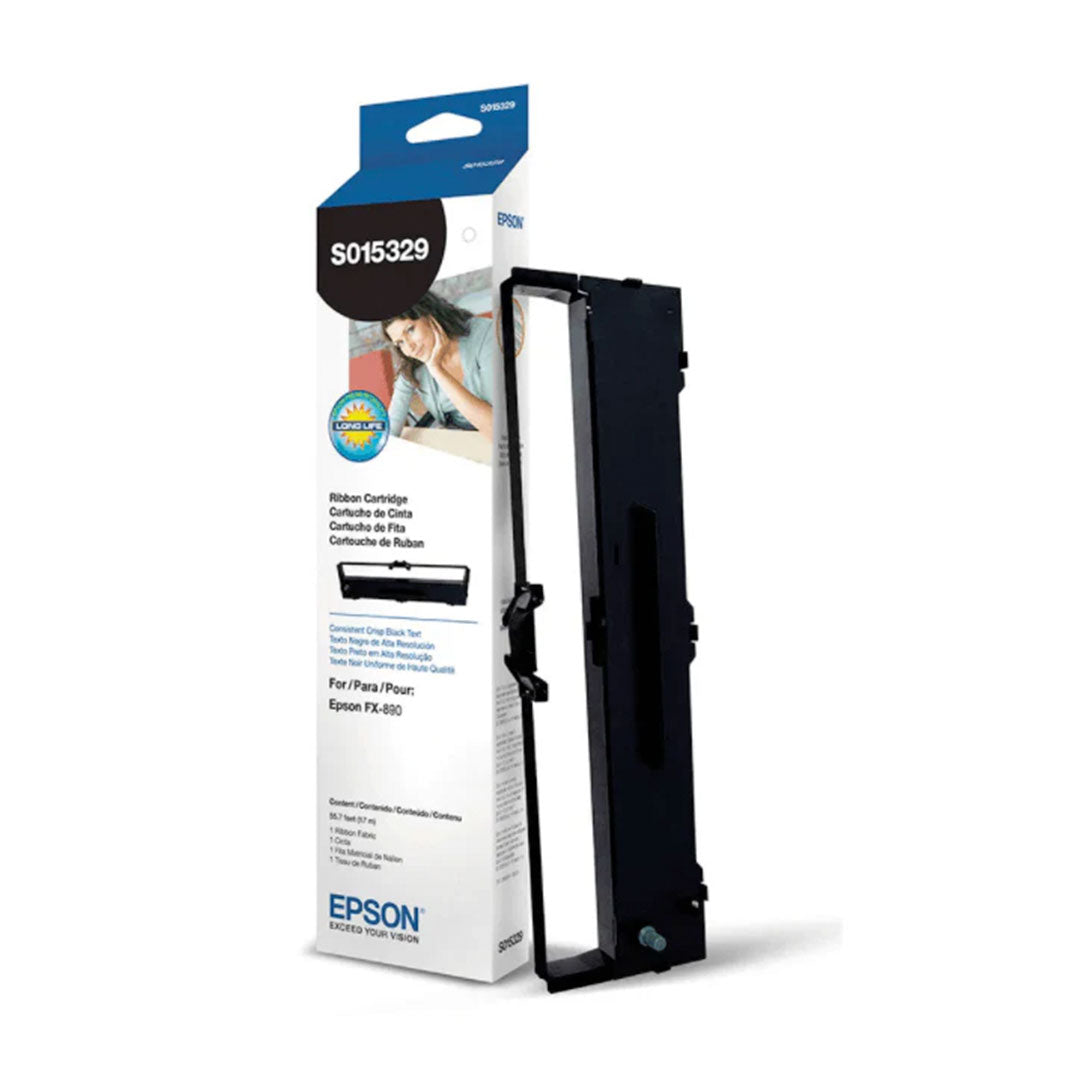EPSON S015329 Cinta de Impresión Negra para Impresoras Matriciales