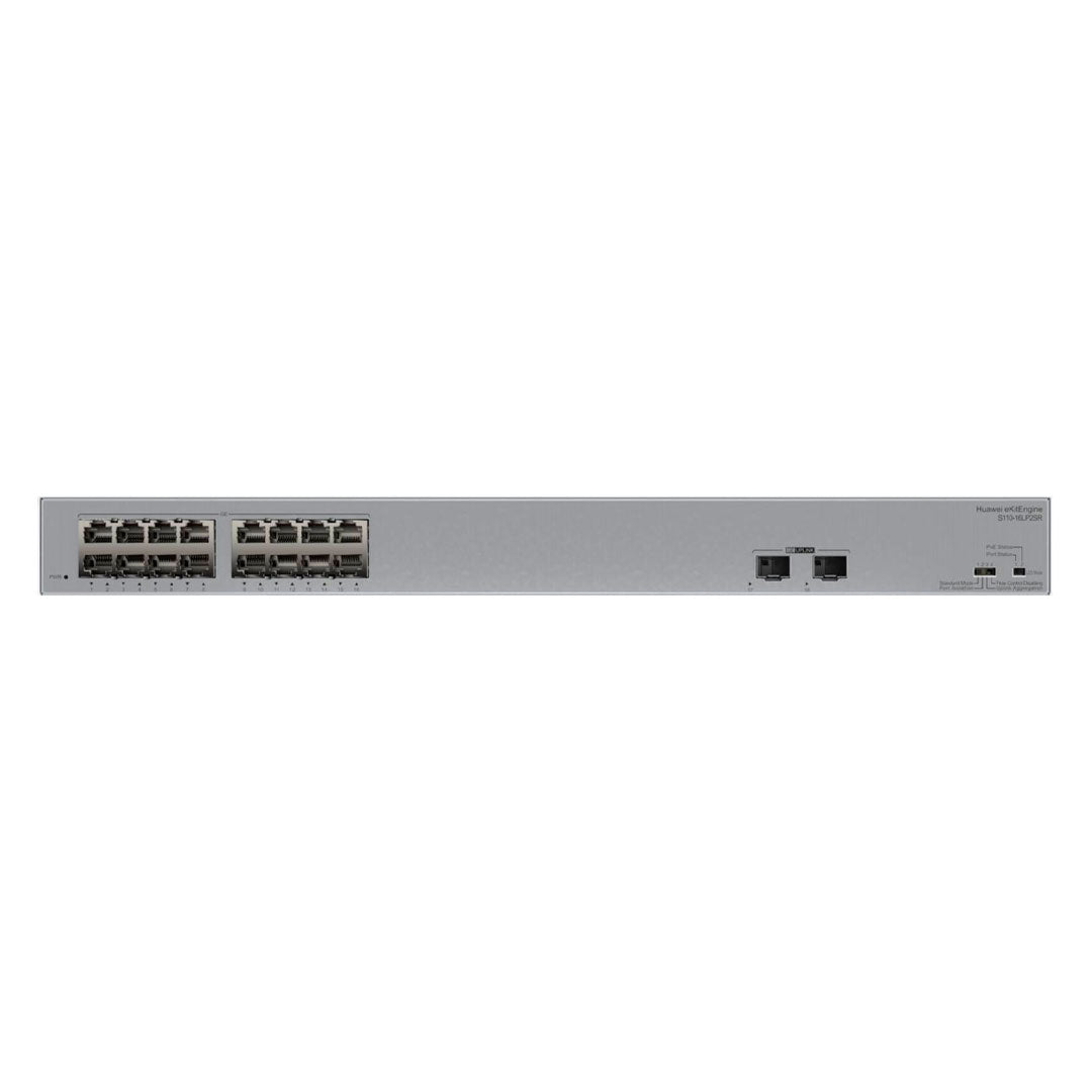 HUAWEI eKIT S110-16LP2SR Switch PoE 16 Puertos Gigabit 2SFP 98012197