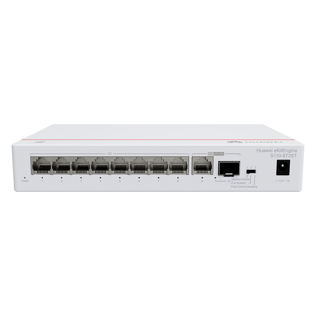 HUAWEI S110-8T2ST Switch Gigabit 8 Puertos + Combo SFP No administrable