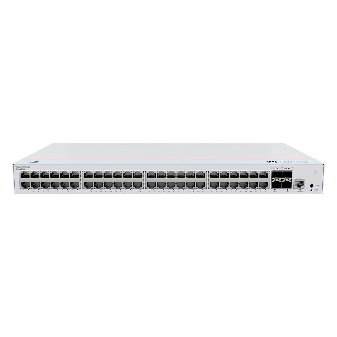 HUAWEI eKIT S220-48T4S Switch 48 Puertos Gigabit 4SFP 1GB Administrable L2