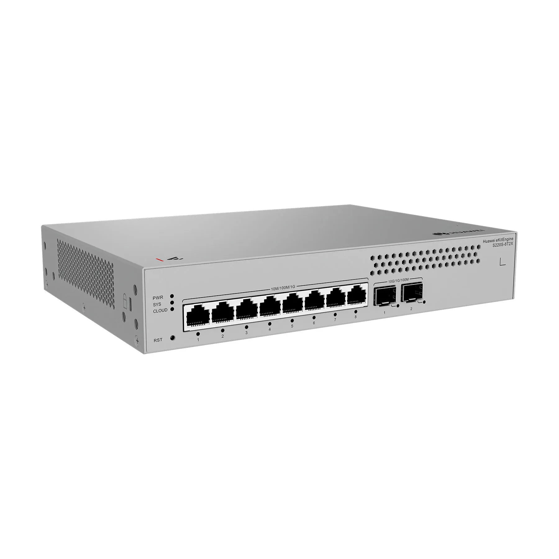 HUAWEI S220S-8T2X Switch Gigabit 8, Puertos 2x SFP+ Administrable