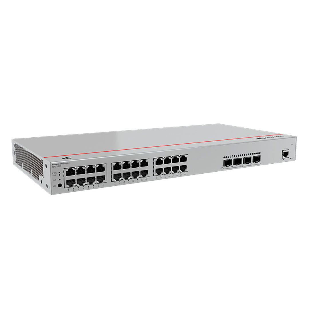 HUAWEI eKIT S310-24P4S Switch PoE 24 Puertos Gigabit 4SFP 1GB 400W Administrable L2+