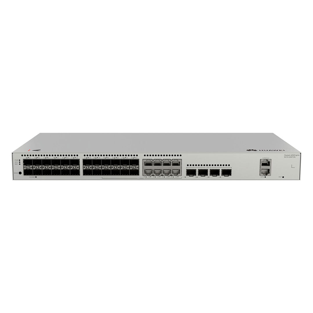 HUAWEI S310-24ST4X Switch 24 Puertos SFP y 8 RJ45 Gigabit, 4SFP+ Administrable L2+