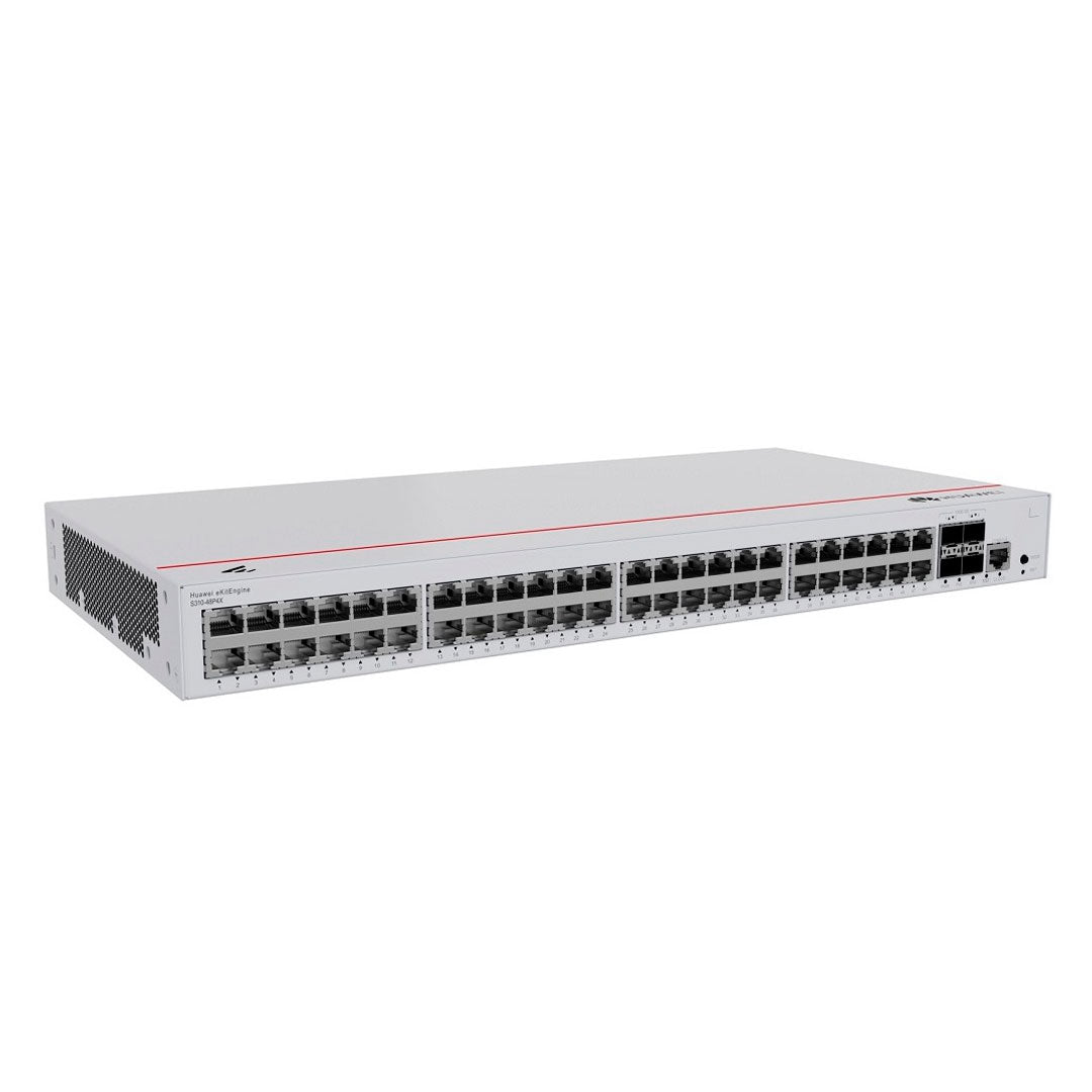 HUAWEI eKIT S310-48P4X Switch PoE 48 Puertos Gigabit 4SFP+ 10GB 380W Administrable L3
