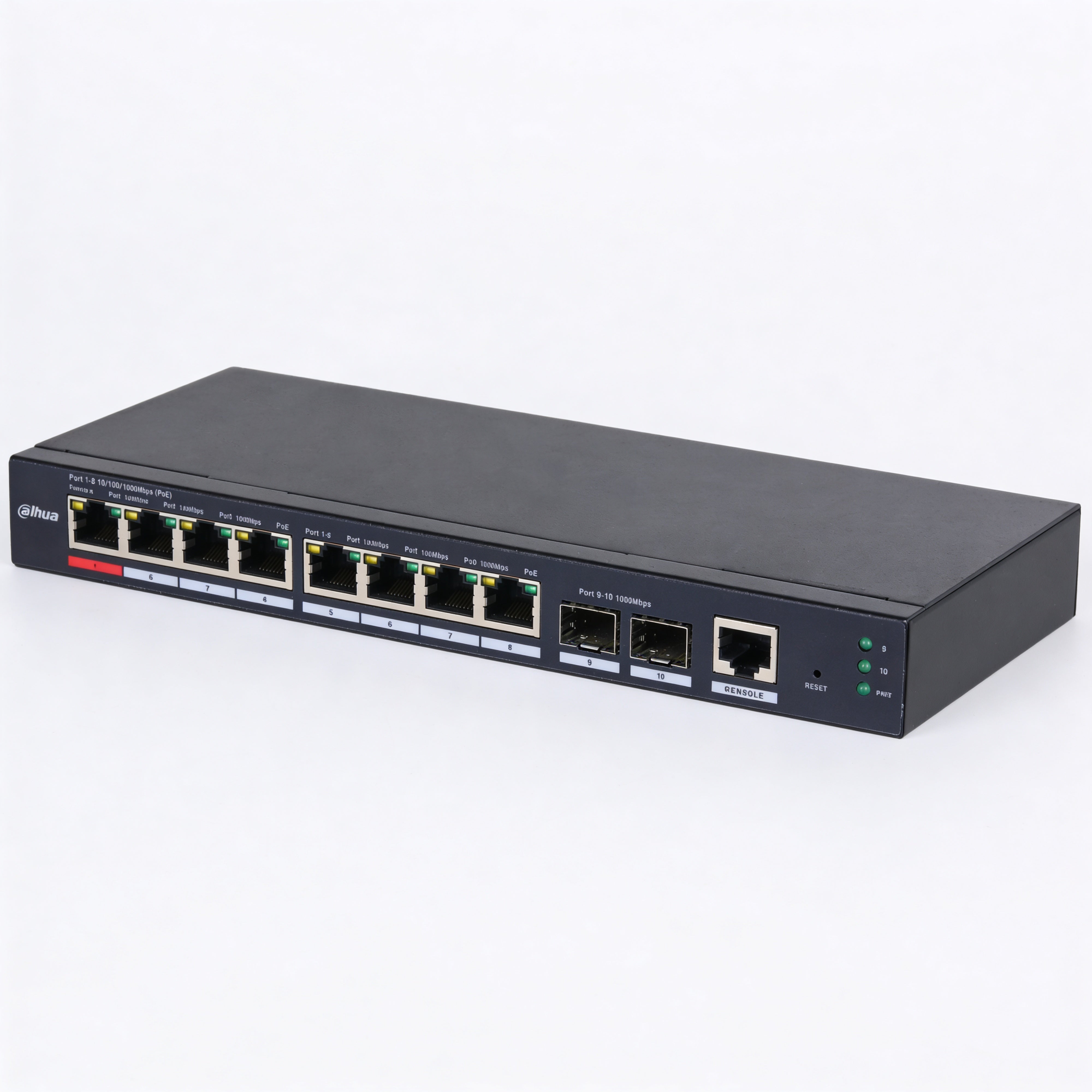 DAHUA S4210-8GT-110 Switch 8 Puertos PoE Gigabit 110W PoE Watchdog