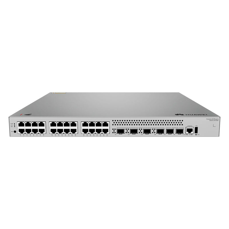 HUAWEI eKIT S530-24T4XE Switch de Red 24 Puertos Gigabit 4SFP+ 2 Stack Administrable L3