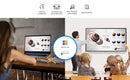 SAMSUNG FLIP PRO WM75B, 75" 4K Ultra HD Interactive Whiteboard Screen, 3840x2160, LH75WMBWLGCXZA