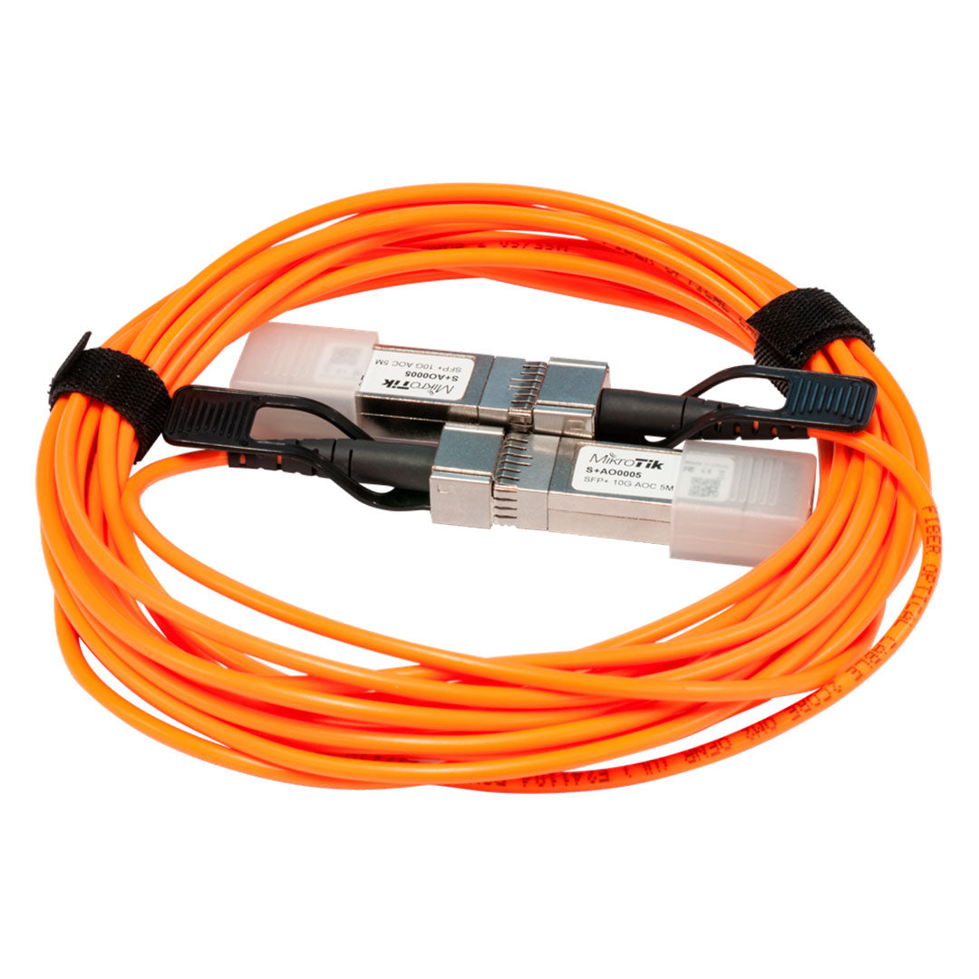 MIKROTIK S+AO0005 Cable Conexión Directa SFP+ Óptica Activa 5M