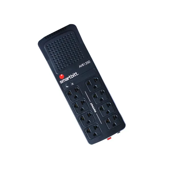 SMARTBITT SBAVR1352 Estabilizador de Voltaje 8 Tomas 1350VA/675W  220VAC