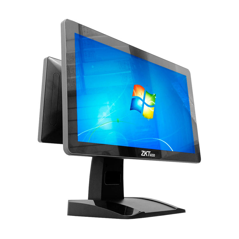 ZKTECO SC01-TD-W0605-10210-10LCD Terminal de punto de venta. Intel Core i5. Doble pantalla