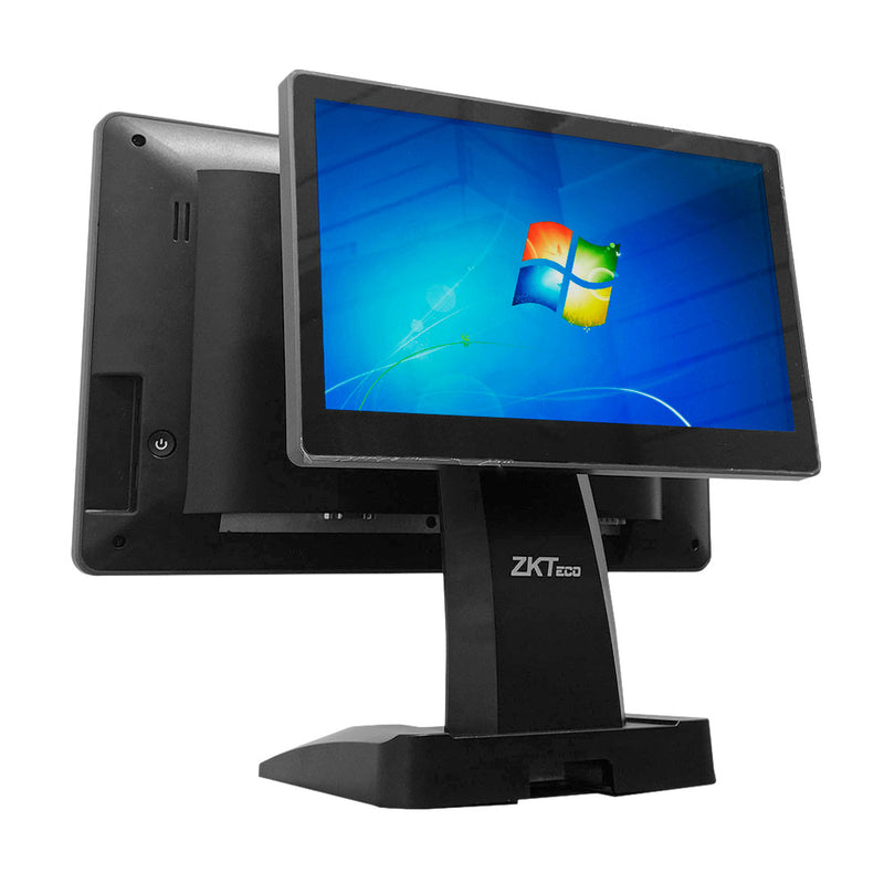 ZKTECO SC01-TD-W0605-10210-10LCD Terminal de punto de venta. Intel Core i5. Doble pantalla