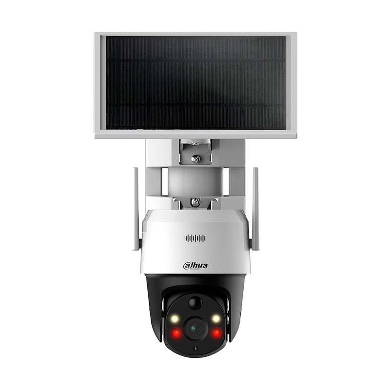 DAHUA DH-SD2A400HB-GN-AGQ-PV, Cámara de Seguridad Solar 4G, 2K, 4MP, IR/LED 30m, Pir Sensor. Micrófono y Parlante