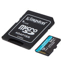 KINGSTON SDCG4/64GB Memoria Flash microSD 64GB Canvas Go! Plus con adaptador SD