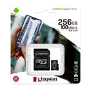 KINGSTON SDCS2/256GB Memoria microSD 256GB Canvas Select C10 con adaptador SD