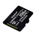 KINGSTON SDCS2/256GB Memoria microSD 256GB Canvas Select C10 con adaptador SD