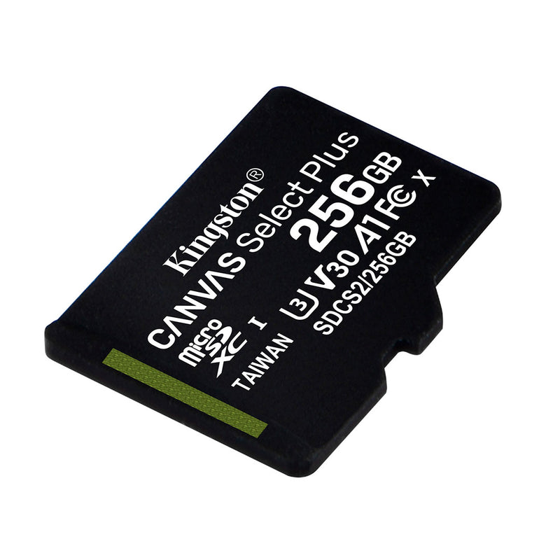 KINGSTON SDCS2/256GBSP Memoria MicroSD Canvas Select Plus 256GB, sin adaptador SD