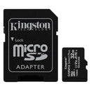 KINGSTON SDCS2/32GB Memoria microSD 32GB Canvas Select C10 con adaptador SD