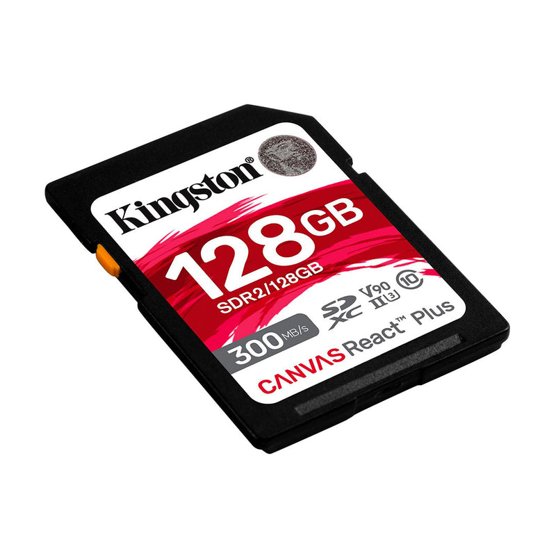 KINGSTON SDR2/128GB Memoria SD 128GB React Plus C10