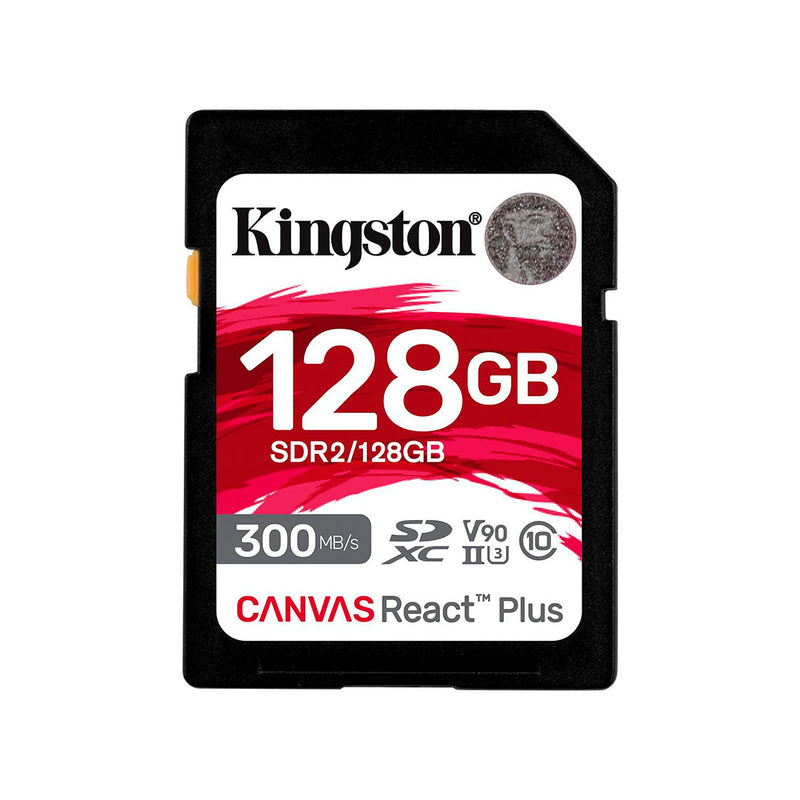 KINGSTON SDR2/128GB Memoria SD 128GB React Plus C10
