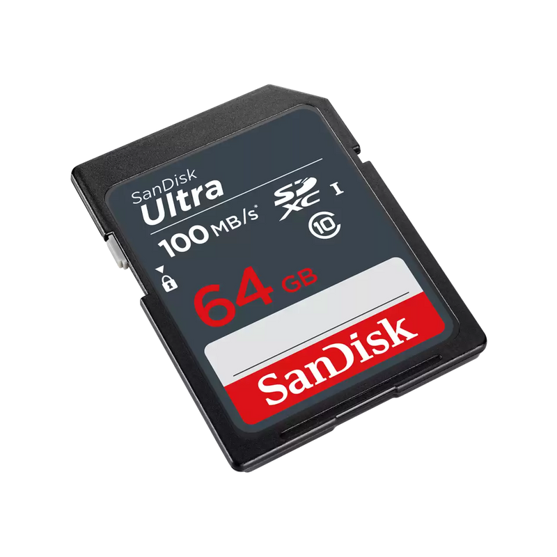 SANDISK SDSDUNR-064G-GN3IN Ultra Tarjeta de memoria flash SD 64GB C10 SDXC UHS-I
