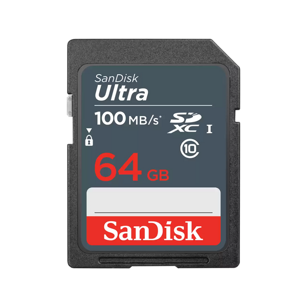 SANDISK SDSDUNR-064G-GN3IN Ultra Tarjeta de memoria flash SD 64GB C10 SDXC UHS-I
