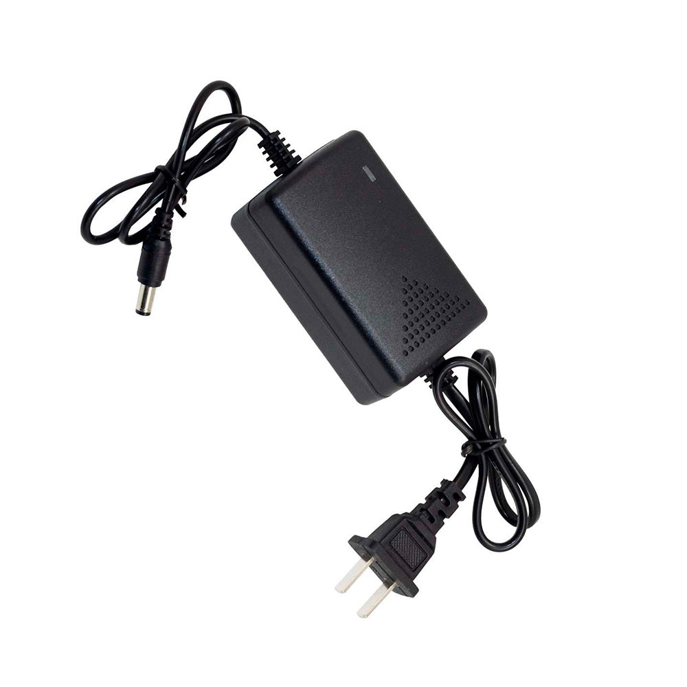 Fuente de poder 12V 1A negra, conector jack, ideal para cámaras de seguridad y redes
