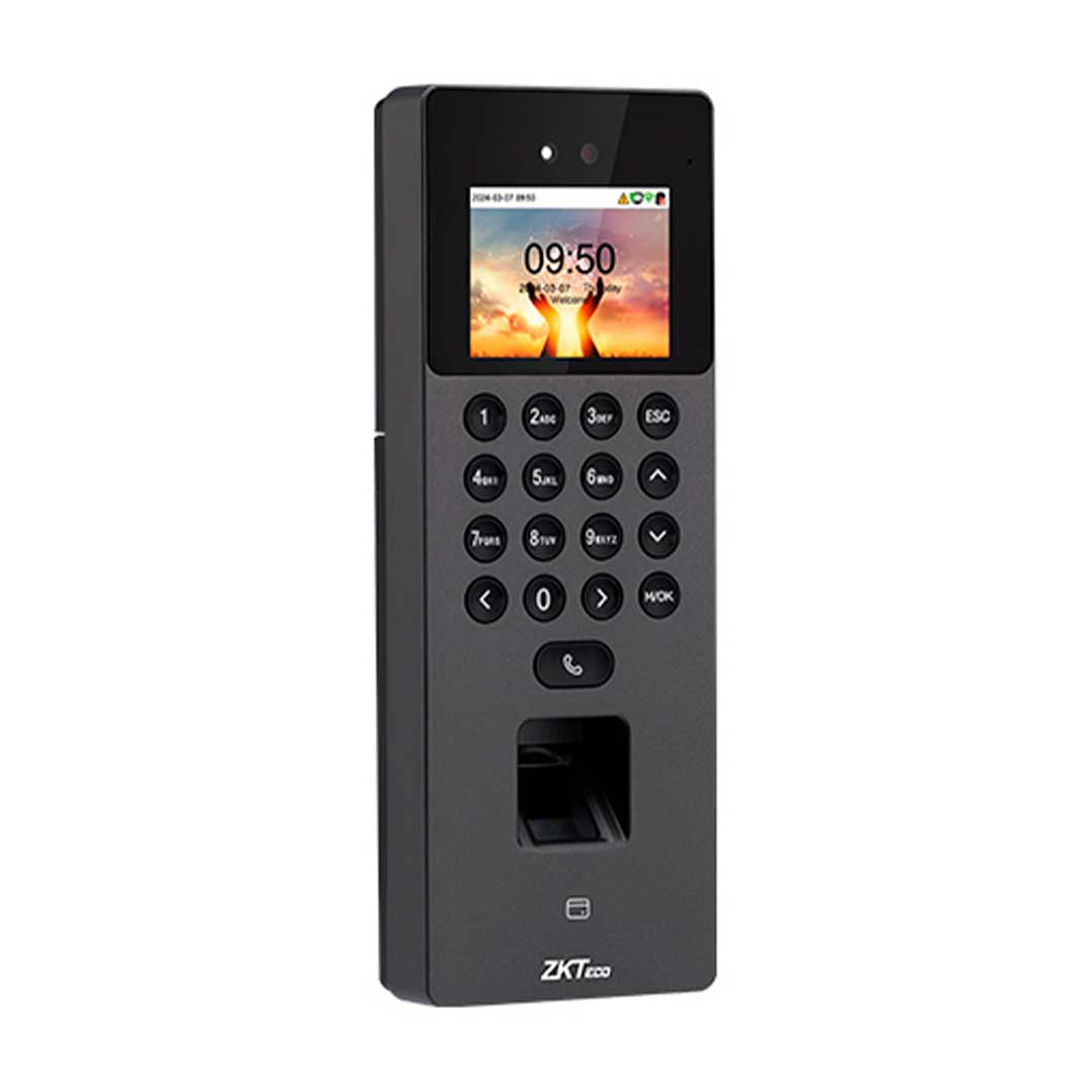 ZKTECO SENSEFACE 2A Control de Acceso y Asistencia con Lector de Huella, Rostro y Tarjeta